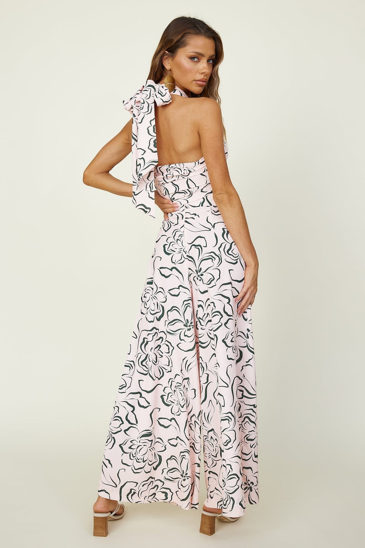 Wait For Me Crop Top Beige