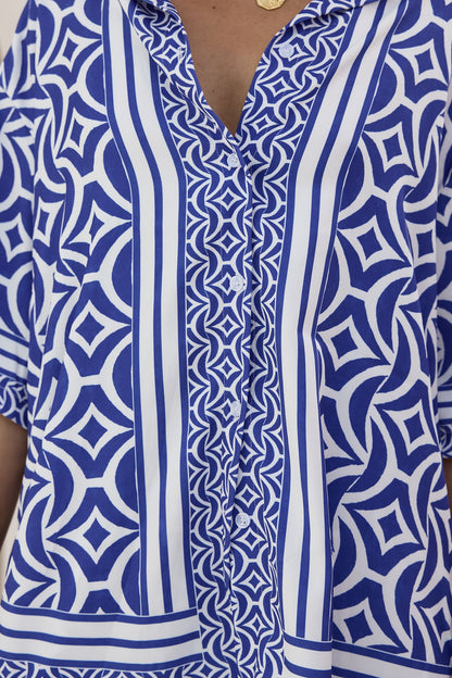 Alara Short Sleeve Shirt Alara Navy