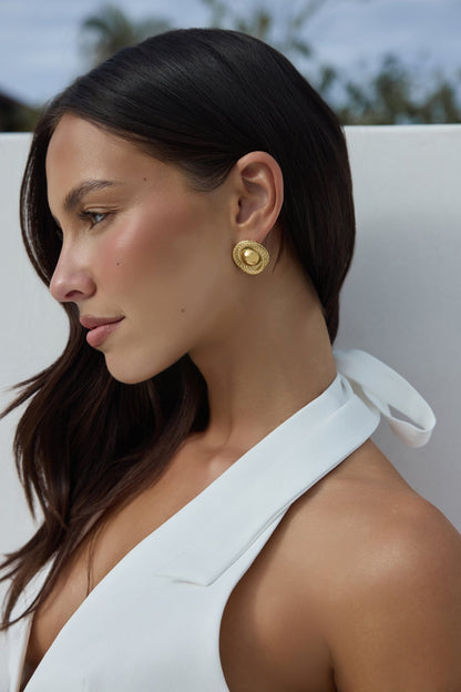 Boutique Piece Earrings Gold