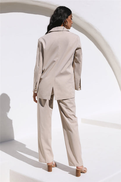 Twin Flame Pants Beige