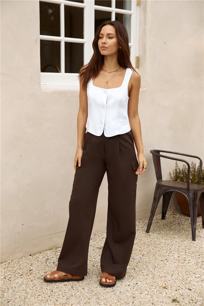 Serene Serendipity Pants Brown