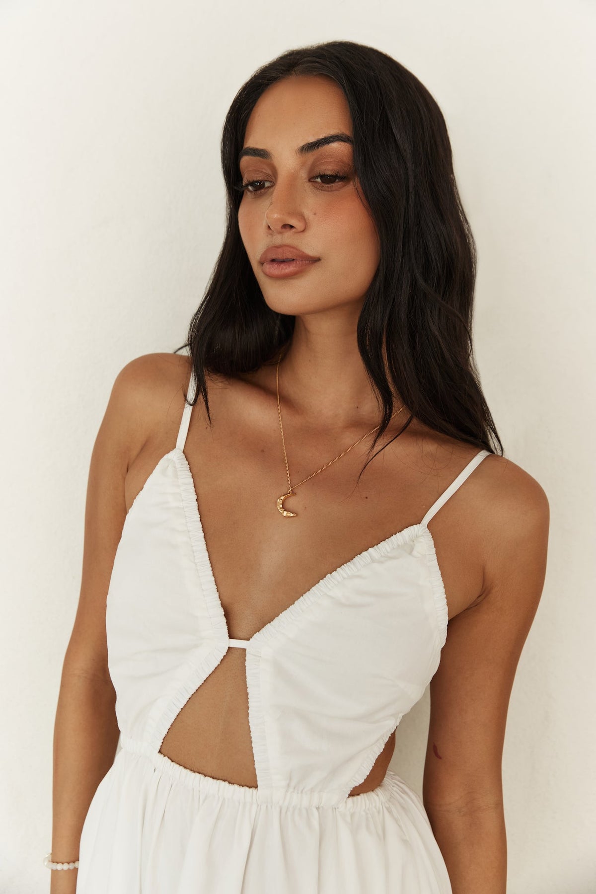 18K Gold Plated La Luna Necklace Gold