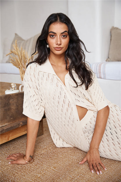 SNDYS Claire Top Sand