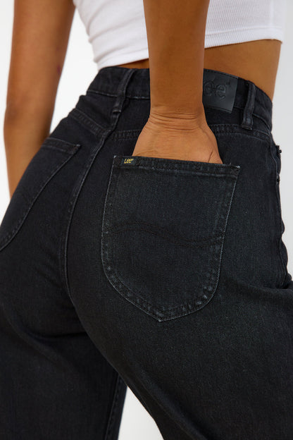 LEE High Baggy Jean Homme Black