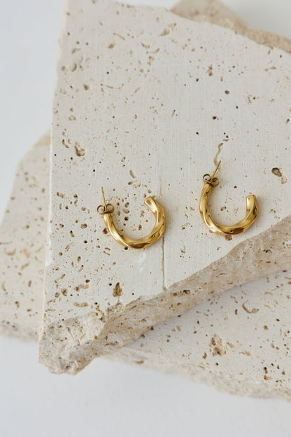 18k Gold Plated Mithriel Earrings Gold
