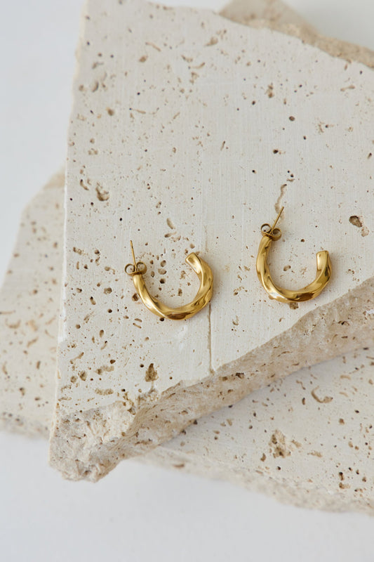18k Gold Plated Mithriel Earrings Gold