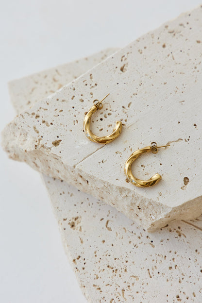 18k Gold Plated Mithriel Earrings Gold