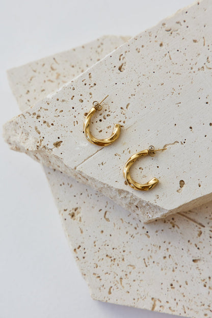 18k Gold Plated Mithriel Earrings Gold