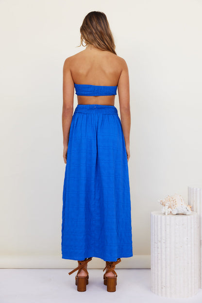 Hundred Years Crop Top Blue