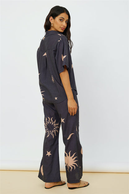 Constellations In The Sky Shirt Black