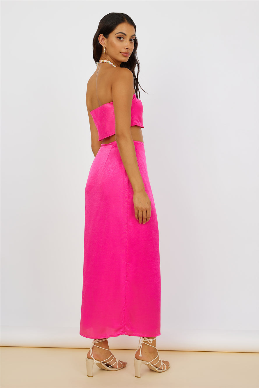The Right Place Crop Top Pink