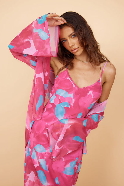 Make Up My Mind Top Pink