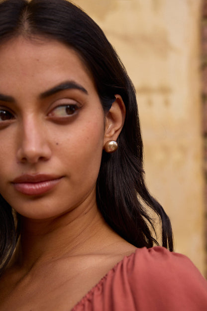 Mu & Mims Earings Gold