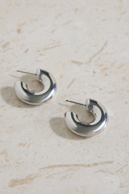 Moonlit Skies Earrings Silver