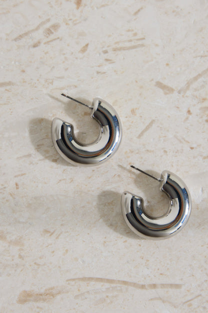 Moonlit Skies Earrings Silver