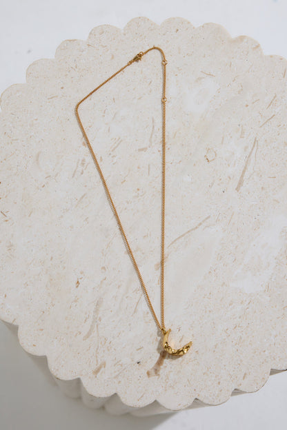 18K Gold Plated La Luna Necklace Gold