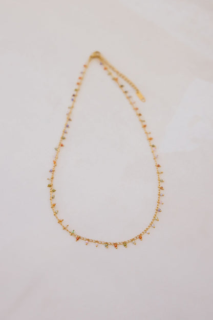 18k Gold Sunfall Necklace Gold