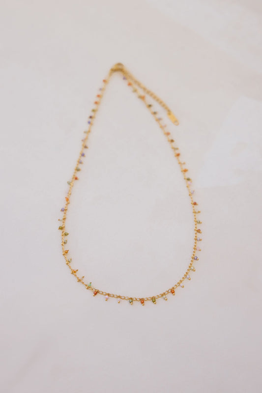 18k Gold Sunfall Necklace Gold
