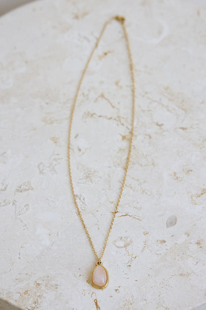 Tropic Soul Necklace Pink Gold