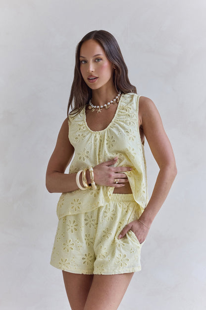 Kyra Shorts Yellow