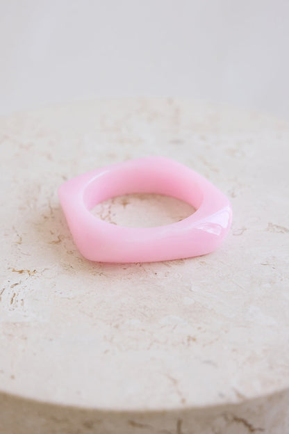 Soft Rose Bangle Light Pink