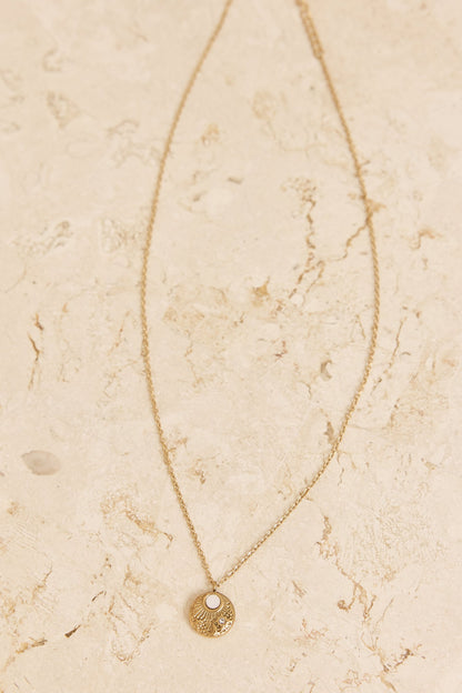 18k Gold Plated Parallels Necklace Gold