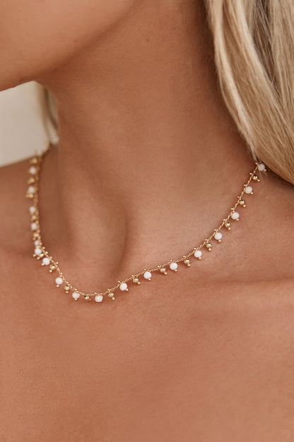 18k Gold Plated True Decisions Necklace Gold