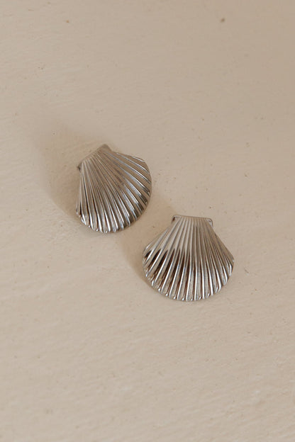 Washed Up Earrings Silver