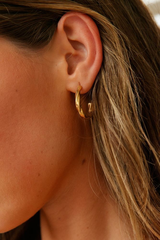 18k Gold Plated Mithriel Earrings Gold