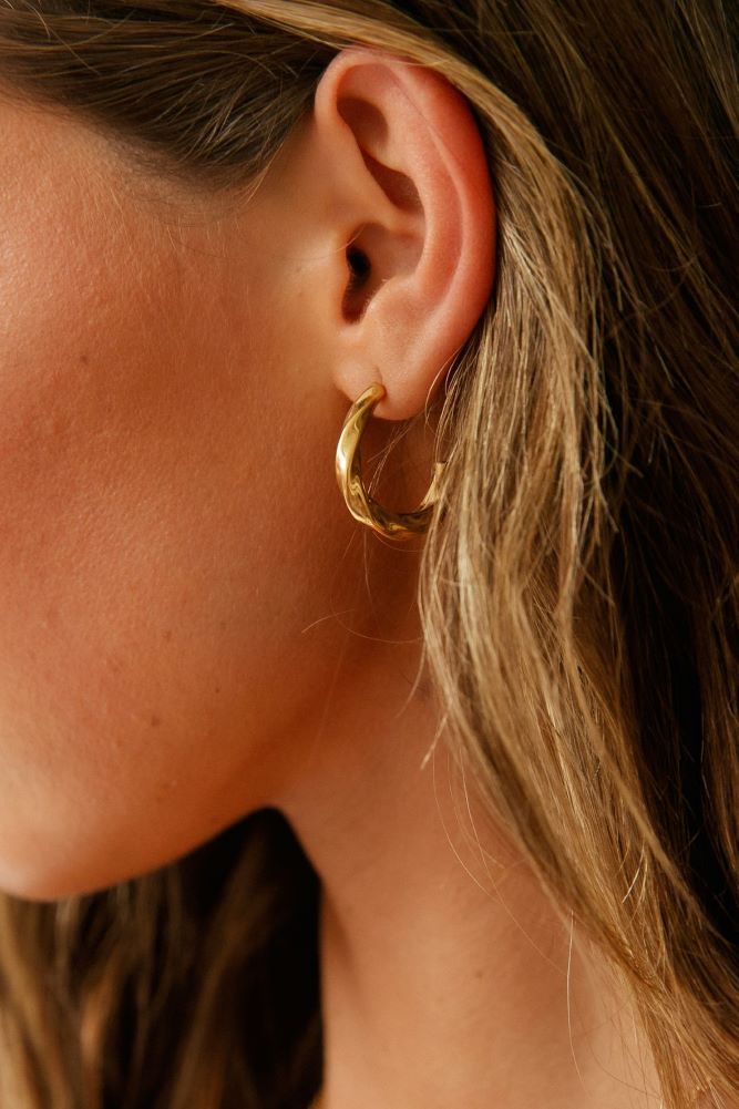 18k Gold Plated Mithriel Earrings Gold
