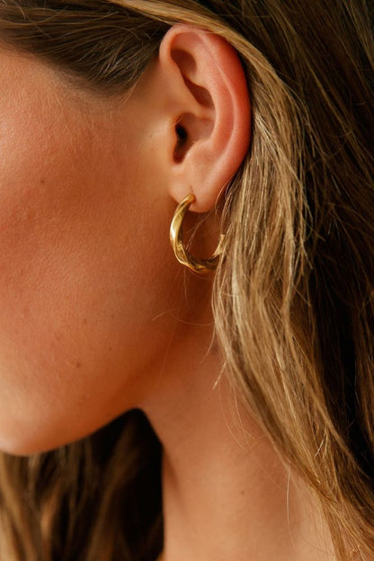 18k Gold Plated Mithriel Earrings Gold