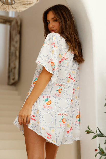 Fruit Salad Romper Multi