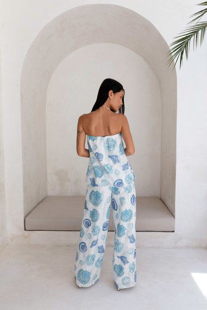 Deep Seas Pants Blue