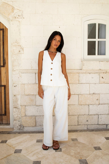 Heading South Pants White